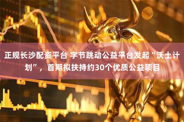 正规长沙配资平台 字节跳动公益平台发起“沃土计划”，首期拟扶持约30个优质公益项目